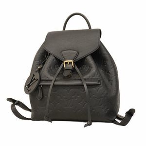 Louis Vuitton Monogram Empreinte Montsouris PM Backpack M45205 Noir  Women's